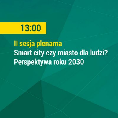 II SESJA PLENARNA 13:00 - 15:00